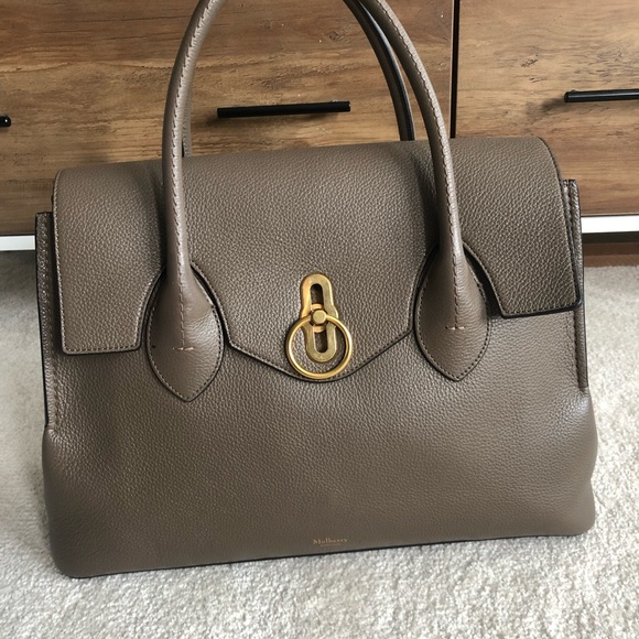 Mulberry - Small seaton bag in classic grey. - Picture 2 of 9